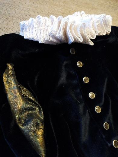 Detail of the Admiral of Coligny’s costume