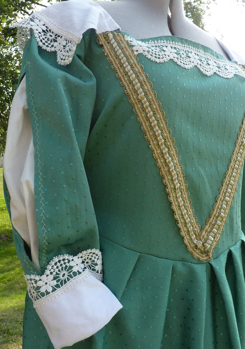 Detail of the Lady of Milly’s costume
