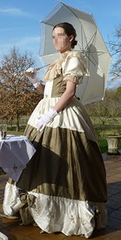 Thumbnail of the Miss of Serviam’s costume