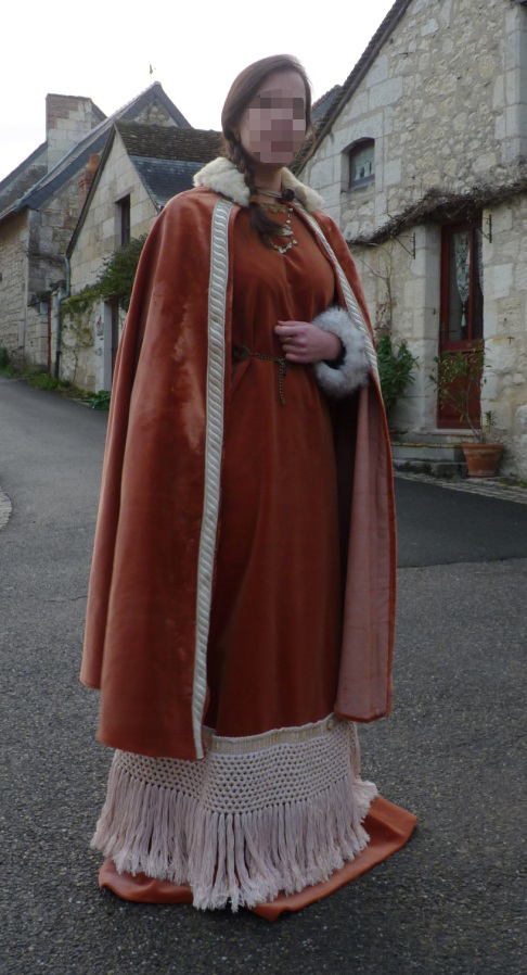 Vilhelmine of Normandy’s costume
