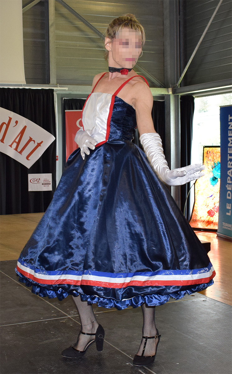 Detail of Jane Avril’s costume