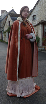 Vignette du costume de Vilhelmine de Normandie