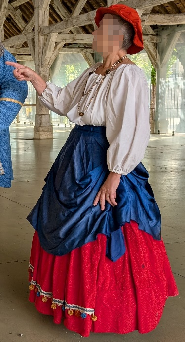 Detail of the Gargamelle’s costume