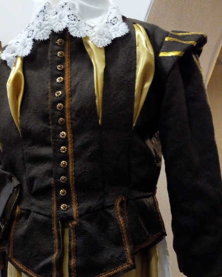 Detail of the Duke of La Vieuville’s costume