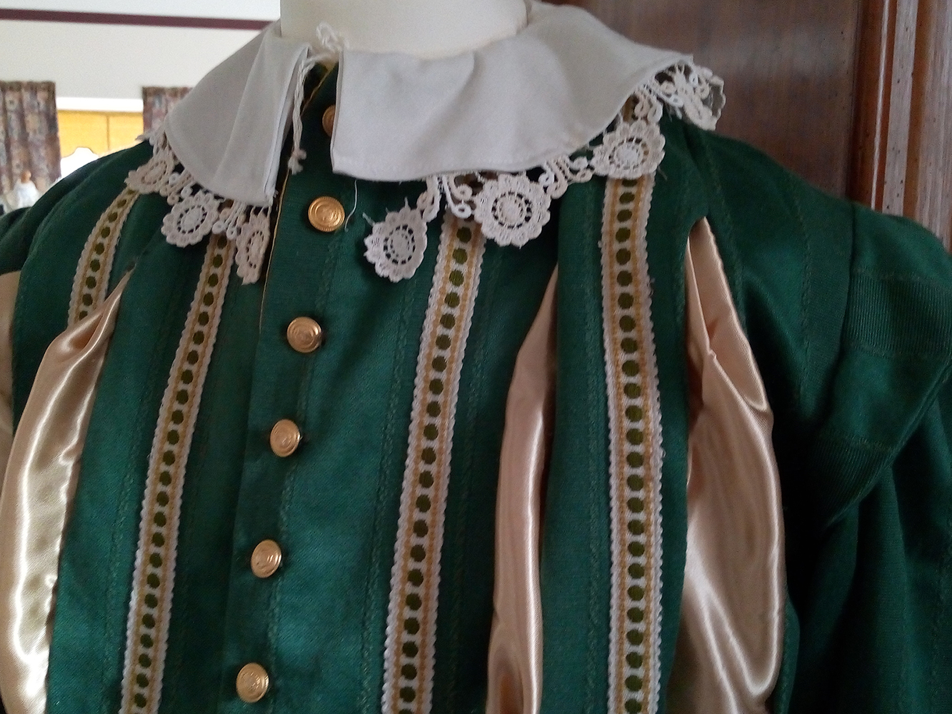 Detail of the Duke of Luynes’s costume