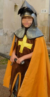 Thumbnail of the Caped crusader knight’s costume