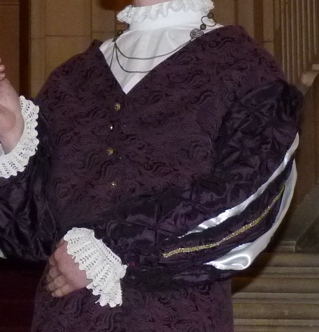 Detail of the Lord of Castlebridge’s costume