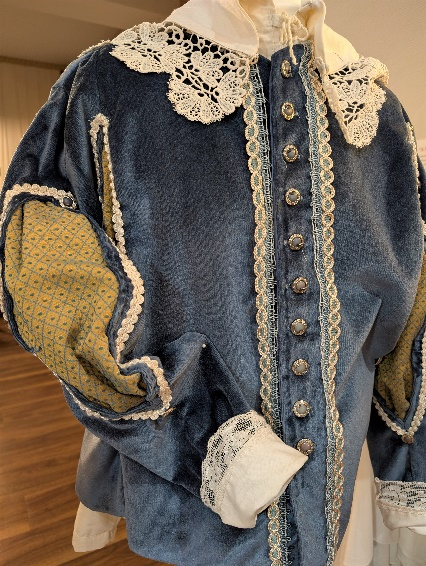 Détail du costume de François de Bassompierre