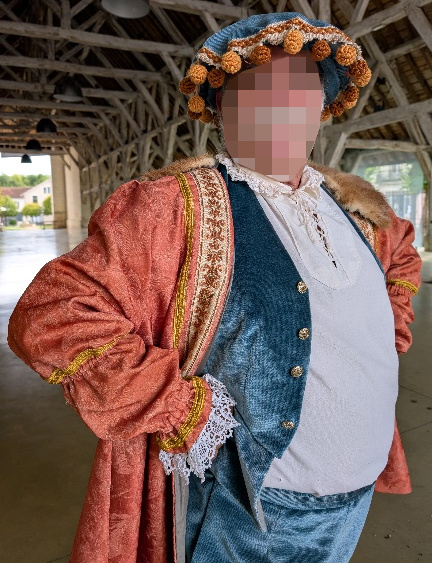 Detail of the Grandgousier’s costume