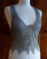 Thumbnail of the Chain mail waist coat