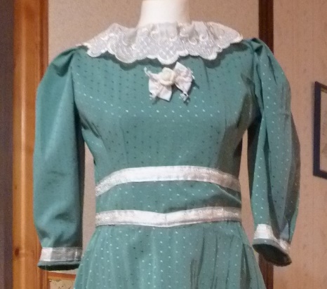 Detail of the Miss Jane’s costume