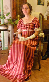 Vignette du costume d’Elizabeth Bennet