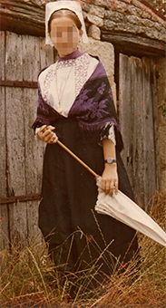 Vignette du costume de la plainaude vendéenne