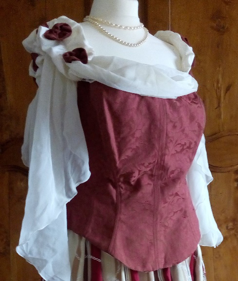 Détail du costume de Madame Raguenau