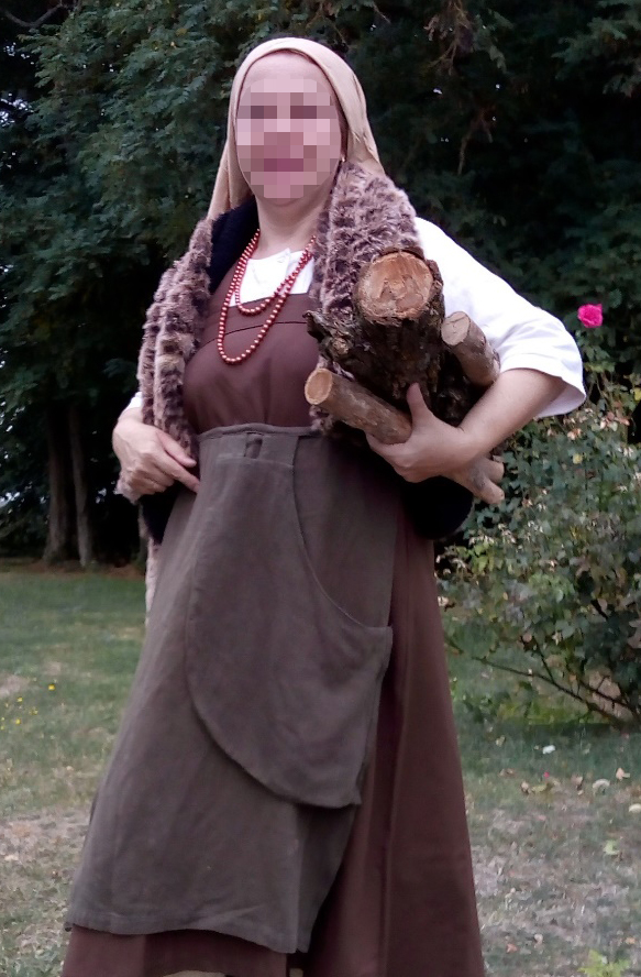 Costume de Léna paysanne russe